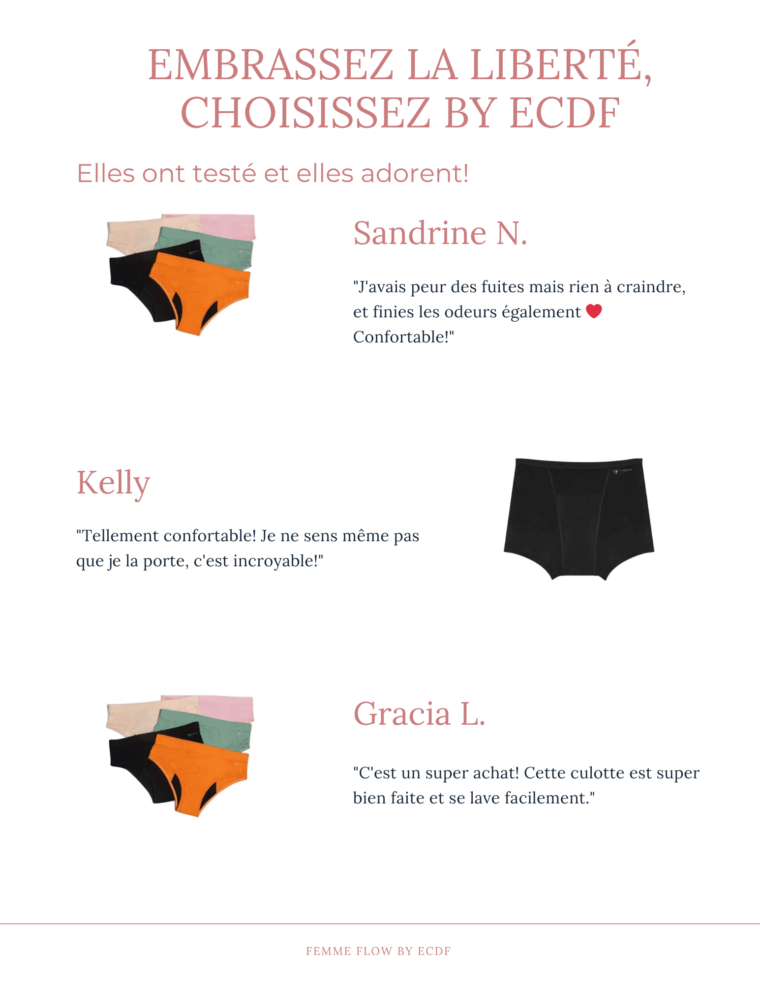 Temoignage : Ma transition vers les culottes menstruelles